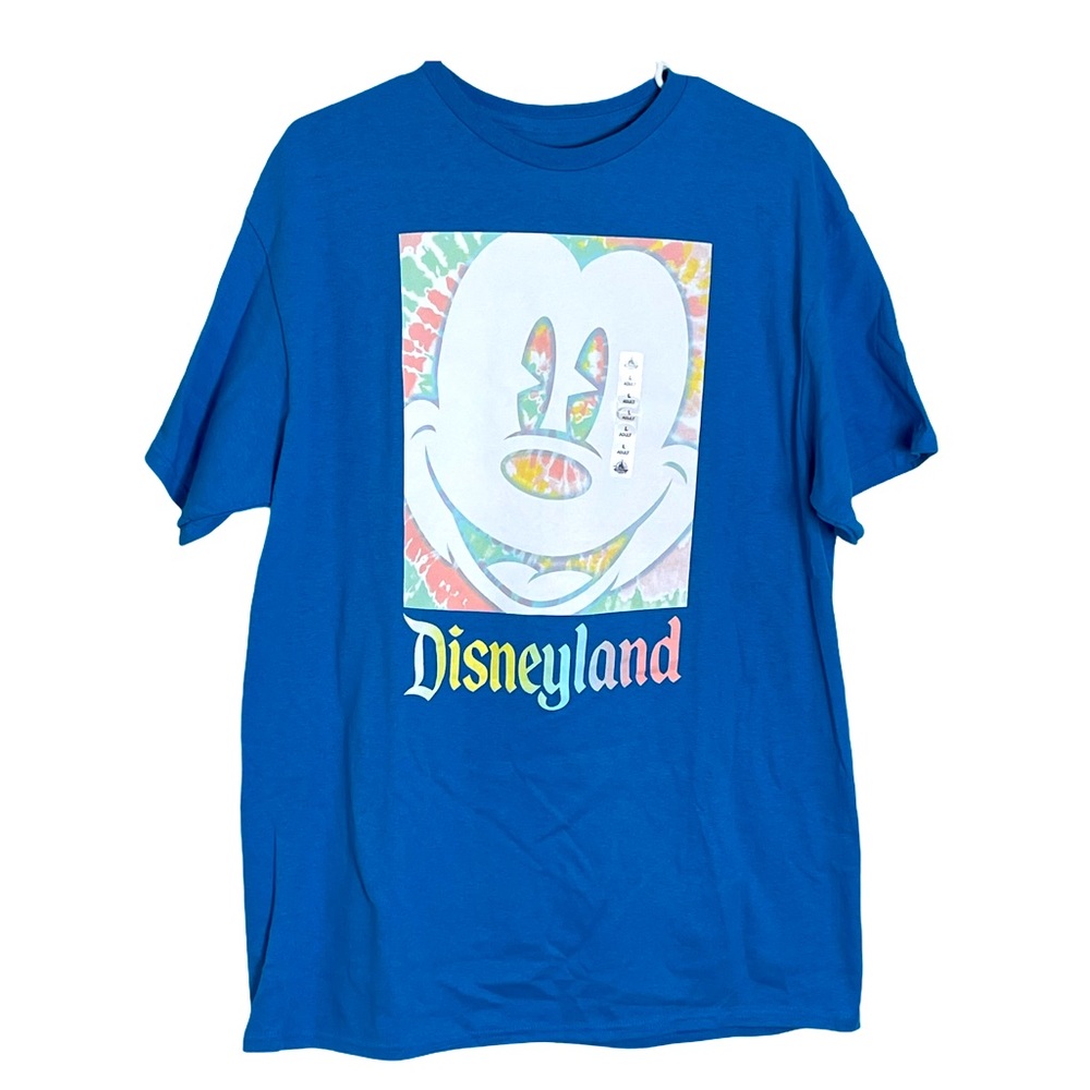 Disney Parks Tie Dye Mickey Tee sz Large